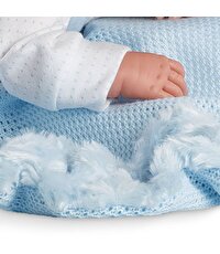 Llorens Lalo Pijama Toquilla Azul Sesli 35 cm.