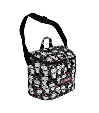 Kuromi Desenli Termal Beslenme Çantası Siyah