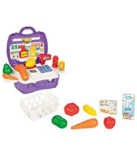 Pilsan Aksesuarlı Çantalı Market Seti 24 Parça