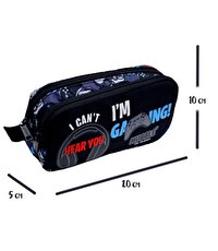 Muggle Game Over 2 Gözlü Kalemlik Çantası 9444