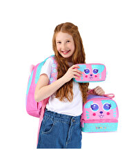 Kaukko Kids Cute Face Mouse Okul Çantası