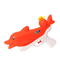 Yunus Balıklı Su Tabancası Kırmızı 26 Cm