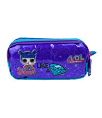 L.O.L. Mor Elmas Kalem Çantası