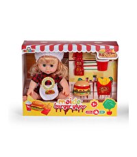Maide Bebek Burger Yiyor Sarışın