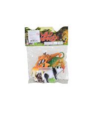 Poşetli 4 Parça Oyuncak Hayvan Seti