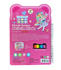 Lino Parmak Boyama Aktivite Kitabı Dress Up