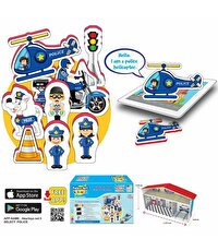 Akar Oyuncak Meslek Seti Polis Karakol Ev