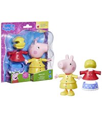 Peppa Pig ve Ailesi Kıyafetli Figür Seti Peppa Pig