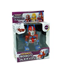 Dönüşebilen Mini Robot Kırmızı-Mavi