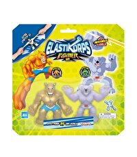 Elastikorps Fighters İkili Paket 7 Cm Gold Puma vs Mr. Koala