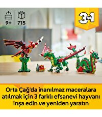 LEGO Creator 3'ü 1 Arada Orta Çağ Ejderhası 31161