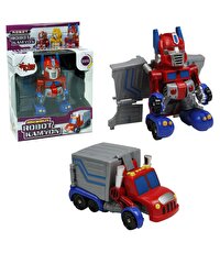 Dönüşebilen Mini Robot Kırmızı-Mavi