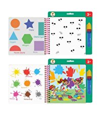 Aqua Magic Sihirli Boyama Kitabı Eğlenelim Öğrenelim