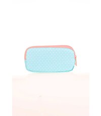 Kaukko Kids 3 Bölmeli Cute Face Cat Kalem Çantası