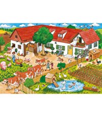 Ravensburger Puzzle 2x20 Çiftlikte Bir Gün