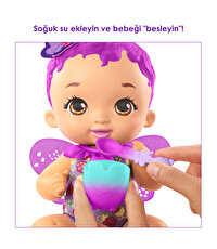 My Garden Baby Kelebek Bebeğimin Yemek Zamanı Mor Saçlı Bebek GYP00