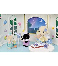 Sylvanian Families Anaokulu Arkadaşları Pijama Partisi Üçlüsü