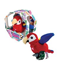 Happy Yappers Slap Bant Kırmızı Konuşan ve Taklit Eden Papağan