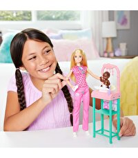 Barbie Bakım Temalı Kariyer Oyun Setleri Doktor Bebek JCR72