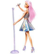 Barbie Kariyer Bebekleri Pop Star Bebek ve Mikrofonu FXN98