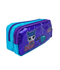 L.O.L. Mor Elmas Kalem Çantası