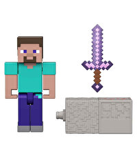 Mi̇necraft Aksesuarlı Fi̇gür Steve JJR85