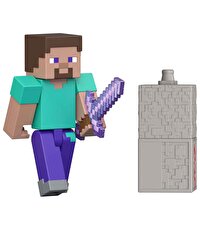 Mi̇necraft Aksesuarlı Fi̇gür Steve JJR85
