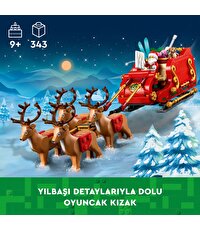 LEGO Iconic Noel Baba'nın Kızağı Oyuncağı 40499