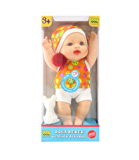 Doğa Et Bebek ve Minik Arkadaşı Turuncu Elbiseli