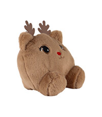 Oturan Geyik Peluş Yastık