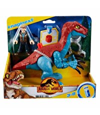 Imaginext Jurassic World Araçlar Therizinosaurus ve Owen GVV63