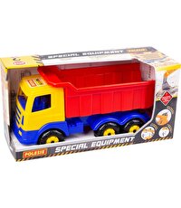 Polesie Prestij Kırmızı Kasalı Sarı Kamyonet