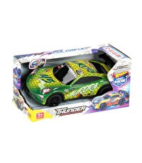 1:20 Işıklı ve Sesli Aurora Yarış Arabası Sarı