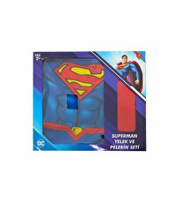 Superman Yelek ve Pelerin Seti
