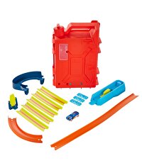 Hot Wheels Track Builder Benzin Bidonu Akrobasi Seti HDX78