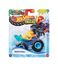 Hot Wheels Monster Trucks Renk Değiştiren Araçlar Duck N' Roll JDV92