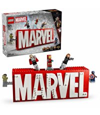 LEGO MARVEL Logosu ve Mini Figürleri 76313
