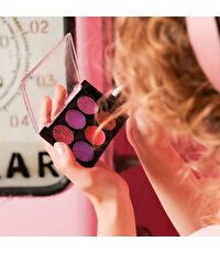 Lukky 6 Renkli̇ Parıltılı Göz Farı Paleti̇ ve Fırçası