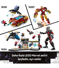 LEGO MARVEL Logosu ve Mini Figürleri 76313