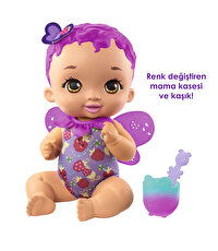 My Garden Baby Kelebek Bebeğimin Yemek Zamanı Mor Saçlı Bebek GYP00