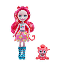 Enchantimals Popüler Karakter Bebekler Texie Tiger ve Sabre HXB97