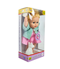 Melis Bebek Türkçe Konuşan Hayvancıklı Yeşil Hırkalı