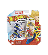 Hot Wheels Skate Parmak Kaykay ve Ayakkabı Captain Marvel HNL75