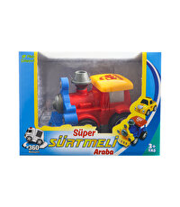 Süper Sürtmeli Tren - Kırmızı