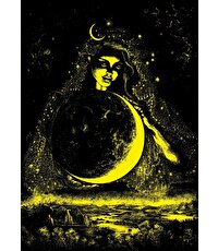 Ay Tanrıçası Neon Puzzle 1000 Parça