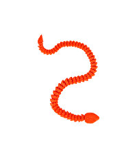 Hareketli Hayvanlar Serisi Turuncu Çıngıraklı Yılan