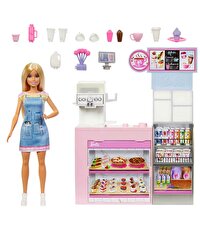 Barbie'nin Kahve Dükkanı Oyun Seti HXN94