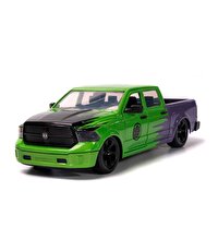 1:24 Marvel Avengers 2014 RAM 1500 Model Araba ve Hulk Figür