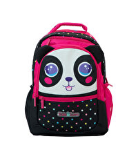 Kaukko Kids Love Cute Face Panda Sırt Çantası