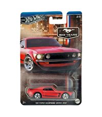 Hot Wheels Silver Series Araba 69 Ford Mustang Boss 302 JBY51